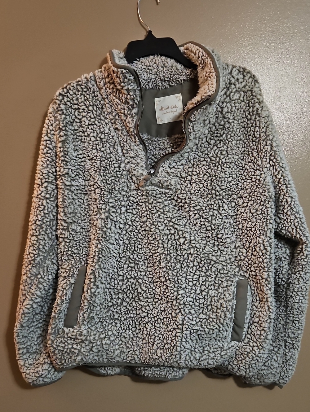 Altar'd State Sherpa Quarter-Zip Pullover